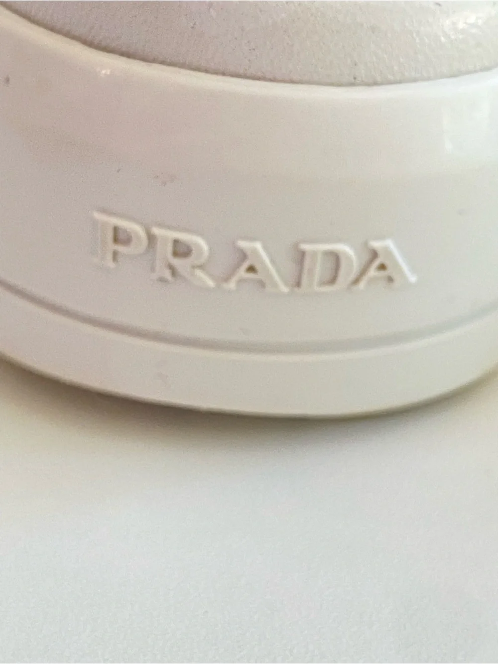 Prada Shearling Slides